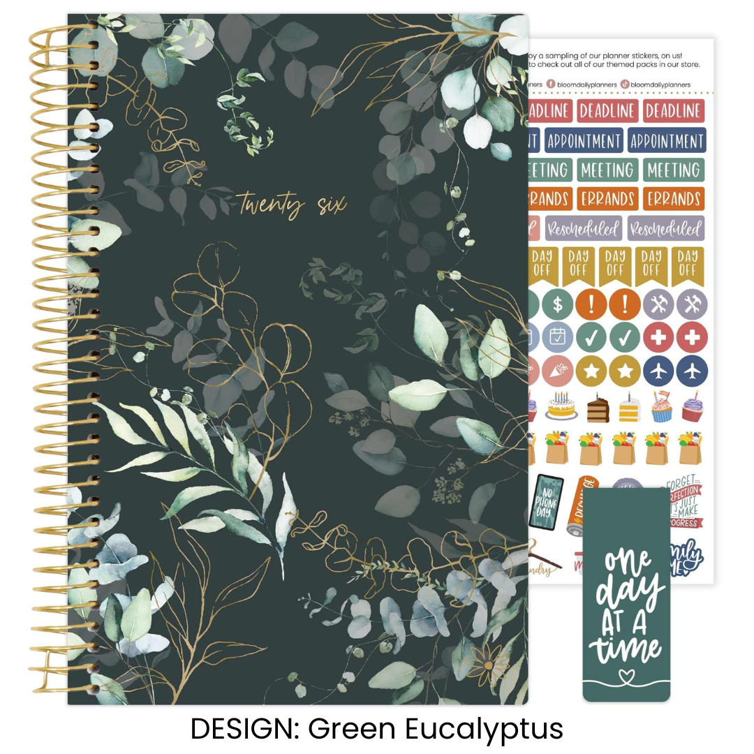 bloom daily planners - Wholesale Planner - 2026 Soft Cover Planner - 5" x 8" size8