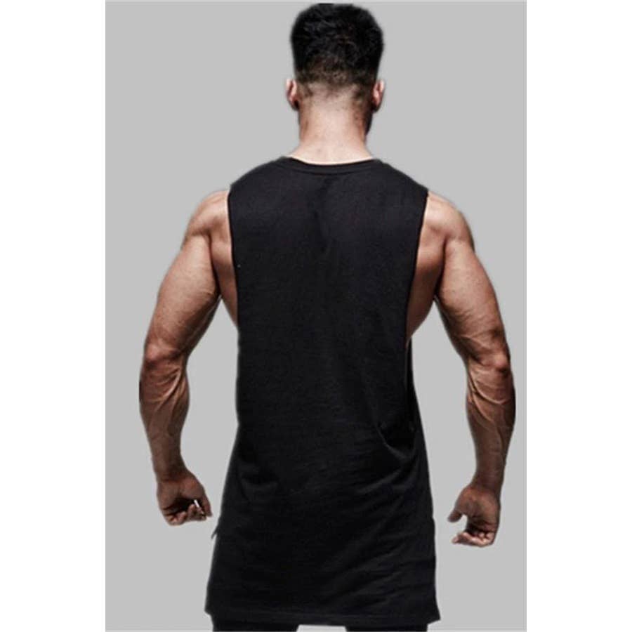 Paperdoll – wholesale Tank top – Men's – Gym Fitness Workout Cotton Sleeveless Shirt2