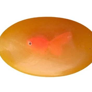 Fish Toy Soap for wholesale by Sudzy Bums LLC