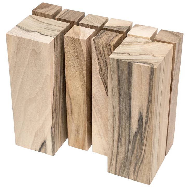 BeaverCraft - Wholesale Craft Supplies - BW10 Walnut - Set of European Walnut Carving Blocks 10 pcs