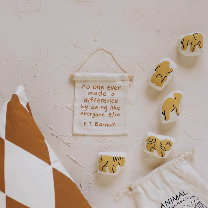 Imani + Kids by Imani Collective - Wholesale Sign - P.T. Barnum hang sign1