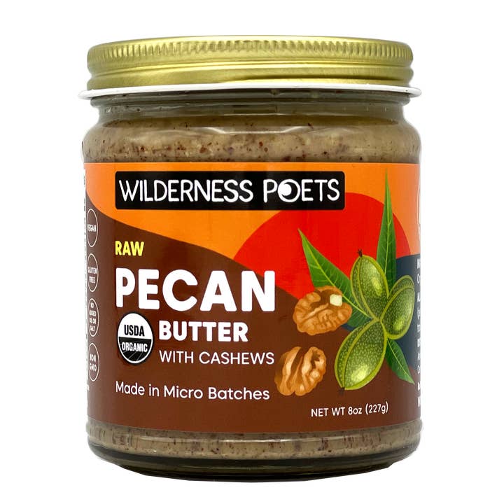 Wilderness Poets - Wholesale Nut Butter - Organic Pecan Butter