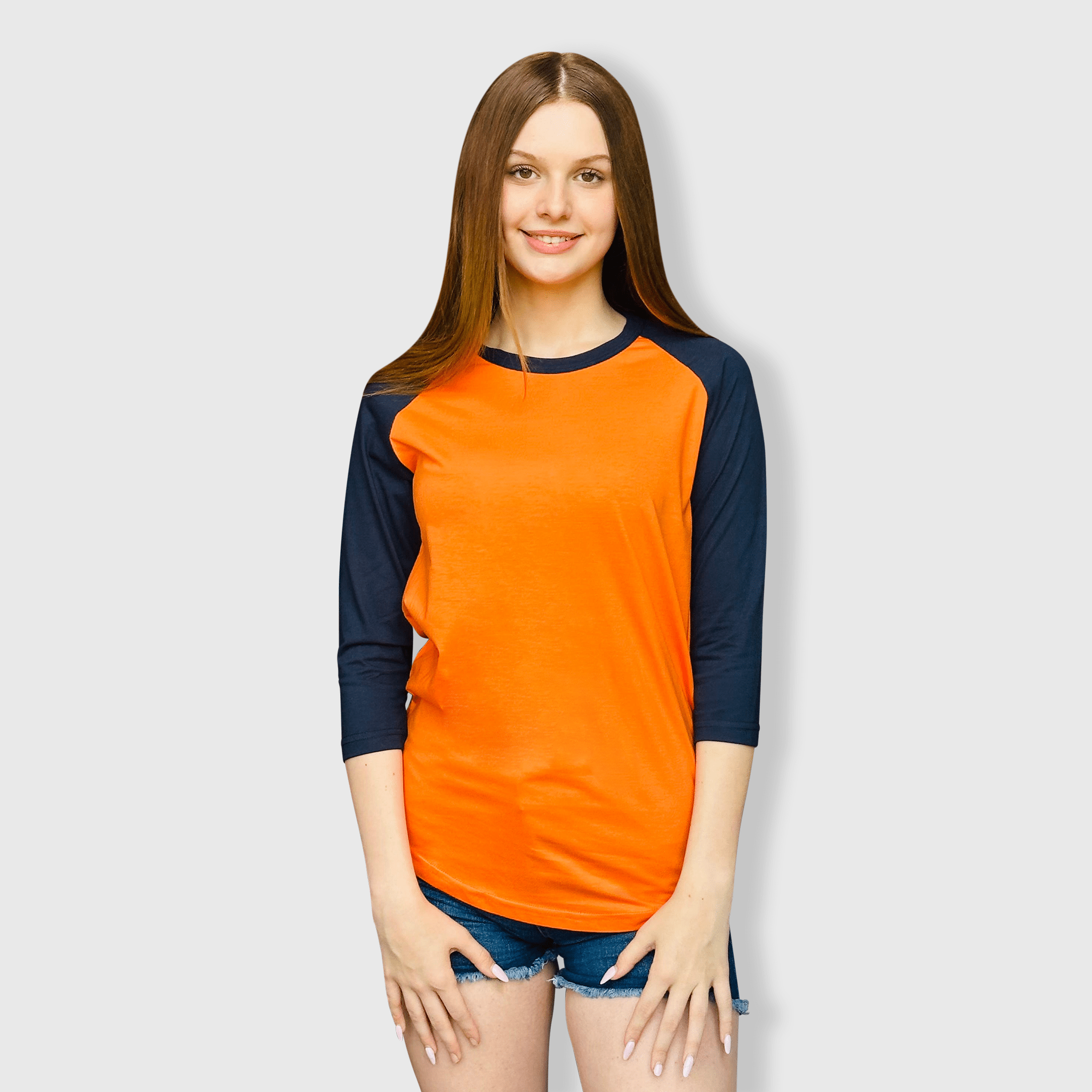 ILTEX Apparel - Vente T-shirt – femme - T-shirt de baseball adulte à manches raglan 3/4 - Plus de 35 couleurs6