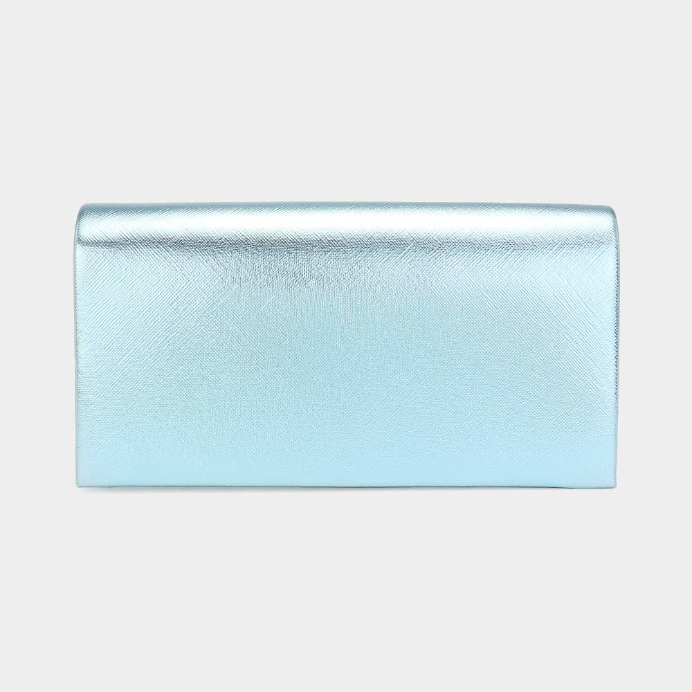 Sensibling Corp. - Wholesale Clutch Bag - Women's - Metallic Clutch Bag / Crossbody Bag4