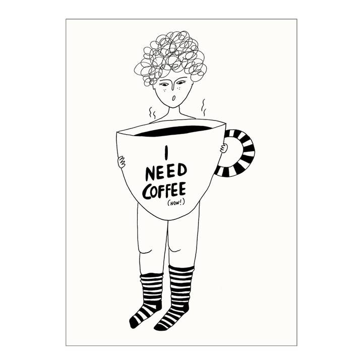 helen b - Wholesale Postcard - postcard coffee now1