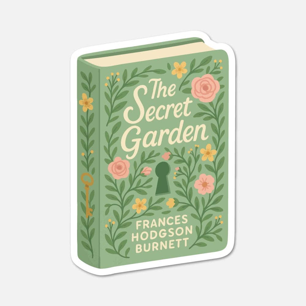 Footnotes - Wholesale Phone & Laptop Stickers - The Secret Garden by Frances Hodgson Burnett - Book Sticker