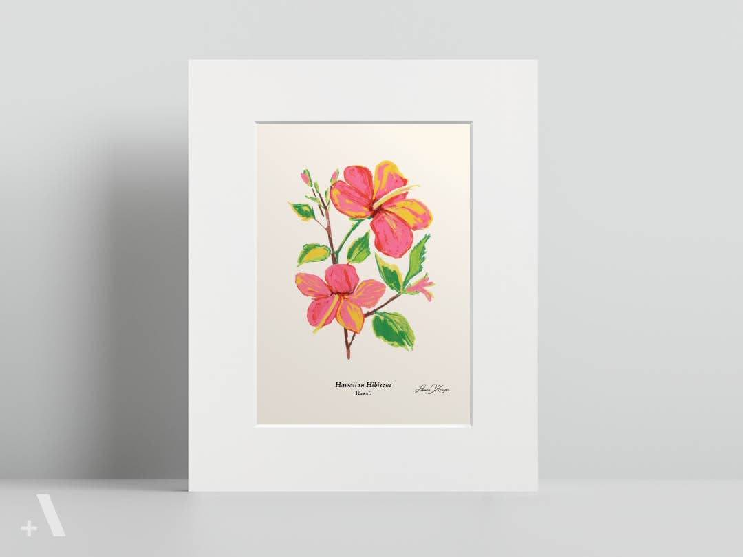 Addvent - Wholesale Art Print - US State Flowers / Small Art Prints10