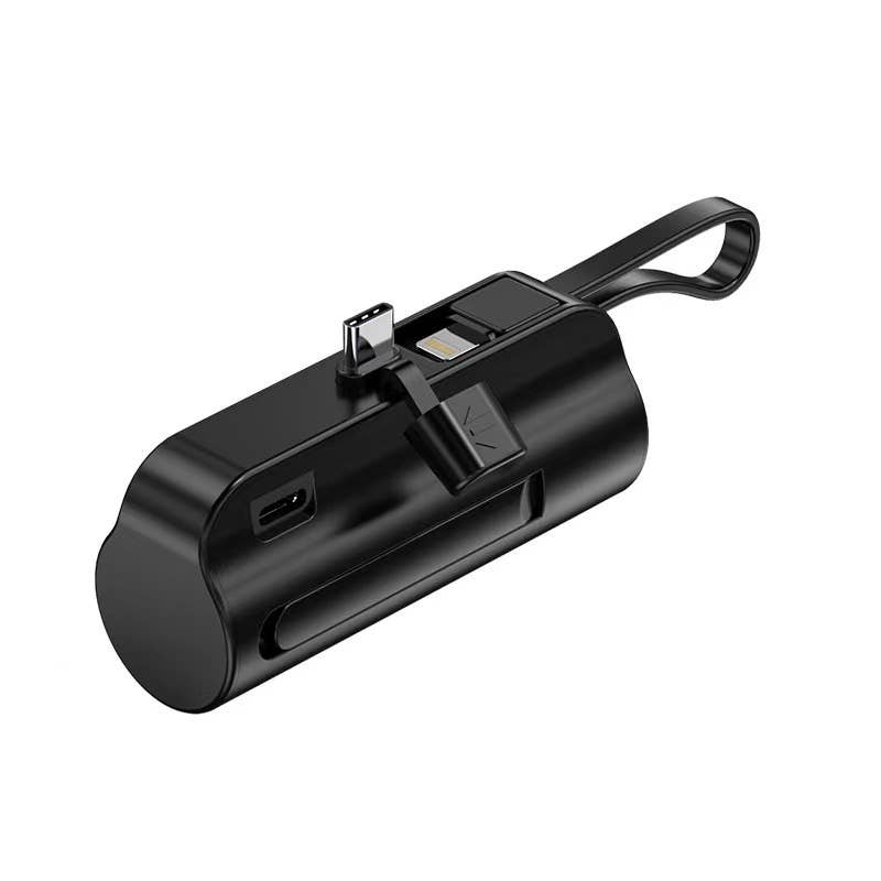 Tech Trendz – wholesale Bärbar laddare – 5000 mAh Mini Power Bank w/Telefonstativ6