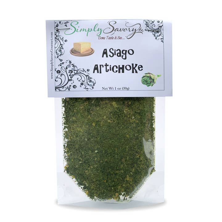 Simply Savory - Wholesale Dip - Asiago Artichoke Dip Mix1