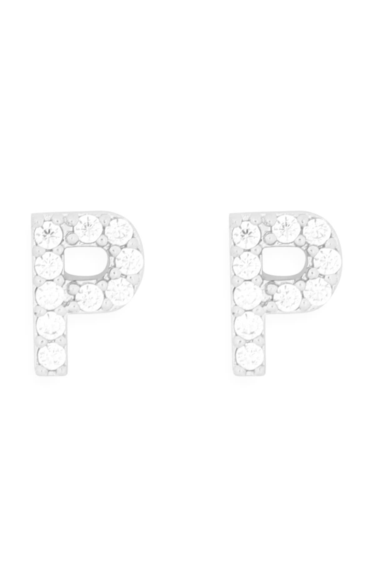 MYS Wholesale Inc - Wholesale Stud/Post Earrings - Cubic Zirconia Initial Earrings28