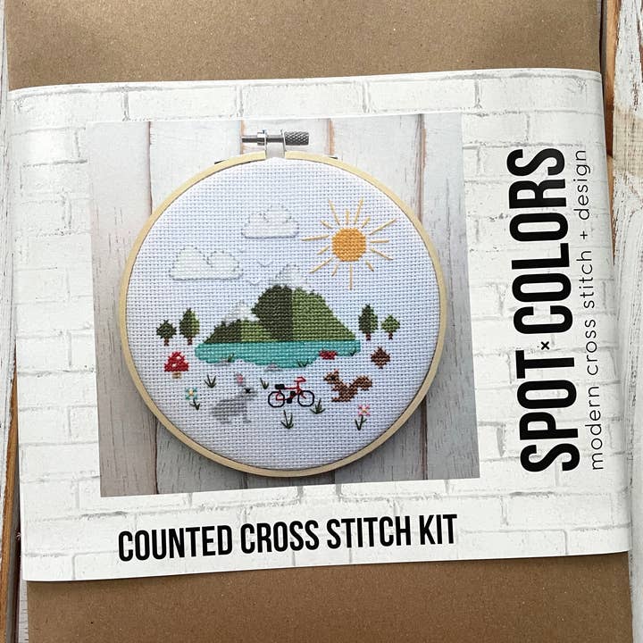 Spot Colors – Material para bordar/ponto de cruz por atacado – Ótimo kit DIY de ponto cruz contado ao ar livre