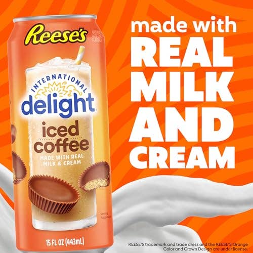 Shop The King - Wholesale Iced Coffee/Cold Brew - Int D Iced Coffee Reeses Pnt Btr 15 oz 12 Per Case3