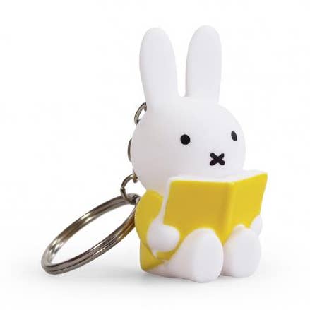 Miffy by S-c Brands - Wholesale Keychain - Kids - Miffy with Book Keyring - Yellow - 6cm0