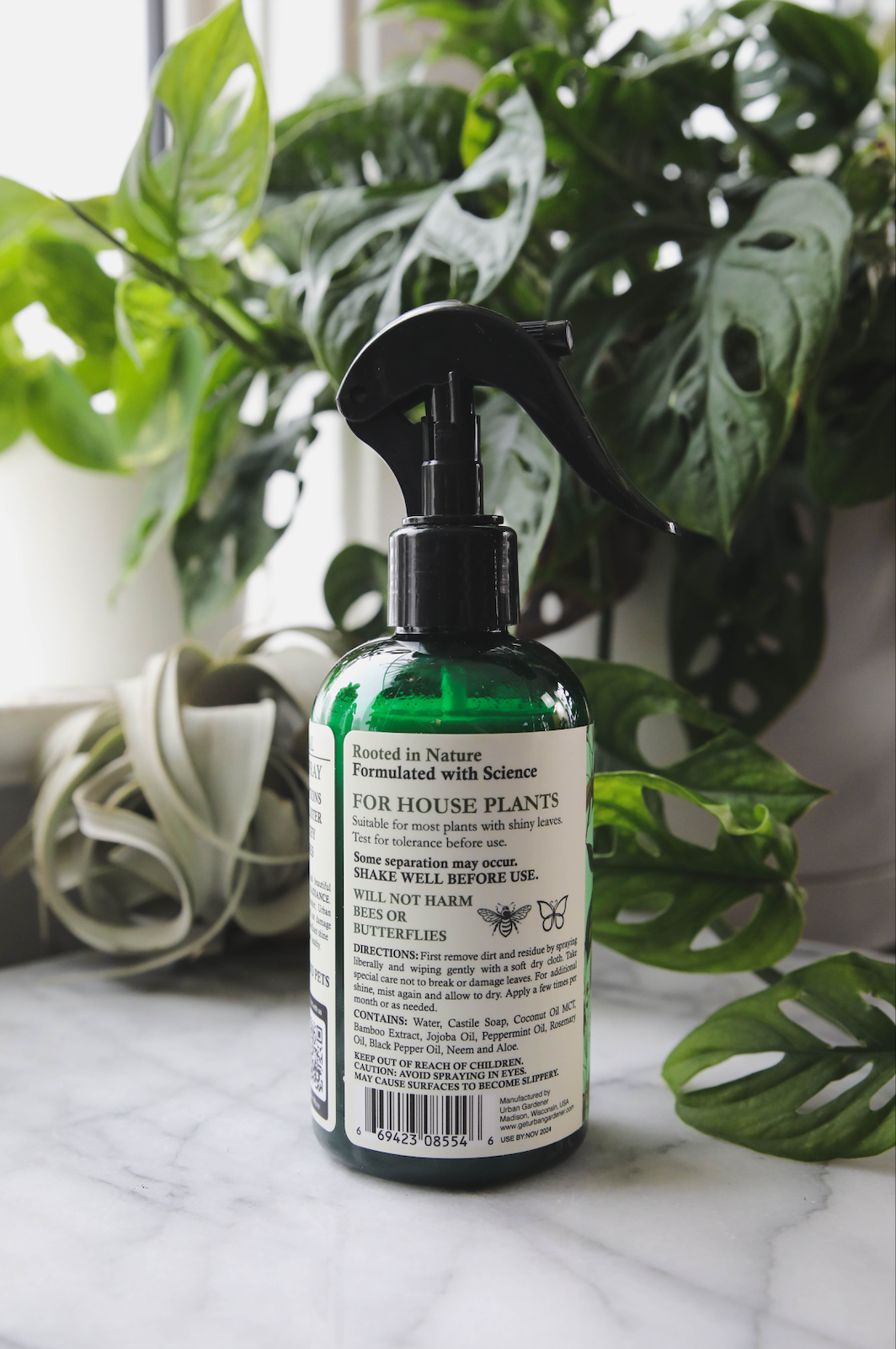 Urban Gardener - Wholesale Plant Mister - Leaf Radiance - Natural Houseplant Cleaner & Shine2