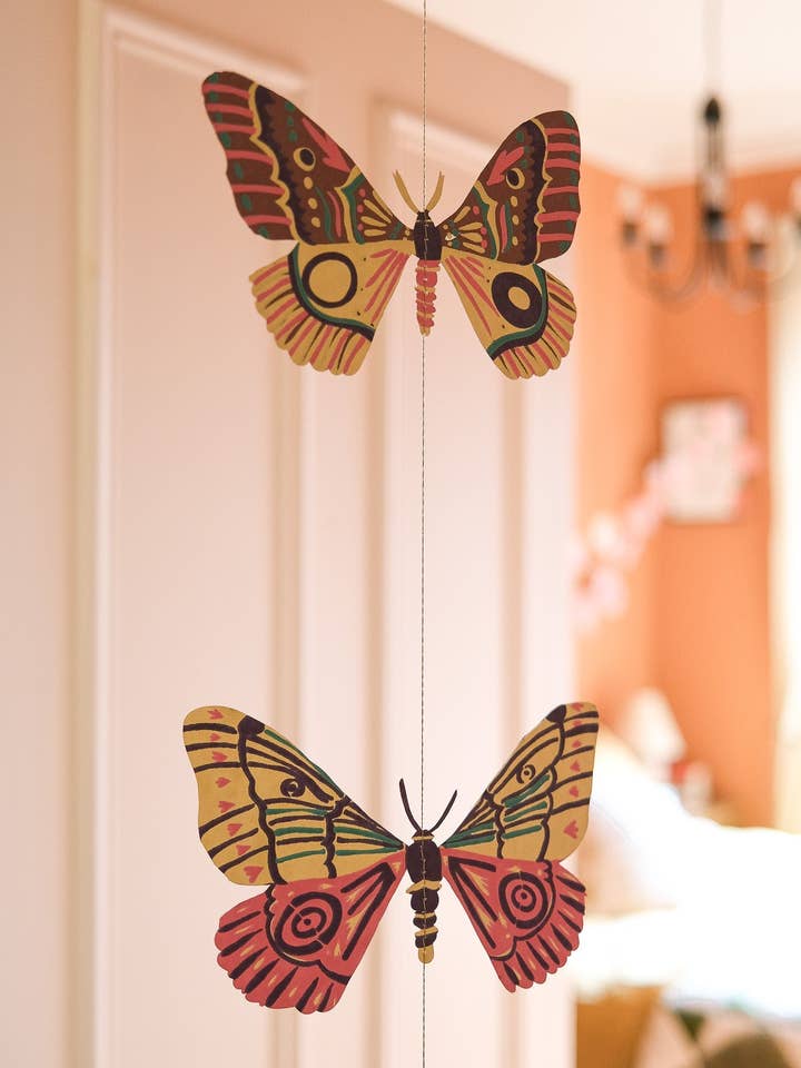 BUTTERFLY VERTICAL WALL HANGING for wholesale by East End Press