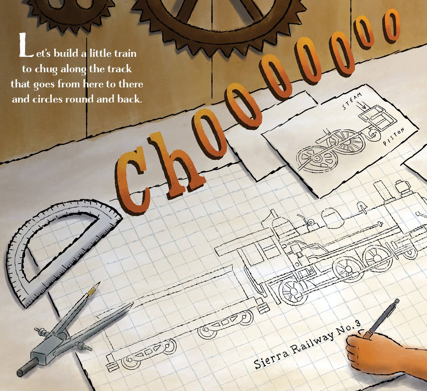 Sleeping Bear Press - Wholesale Book - Kids - Let's Build a Little Train Picture Book1