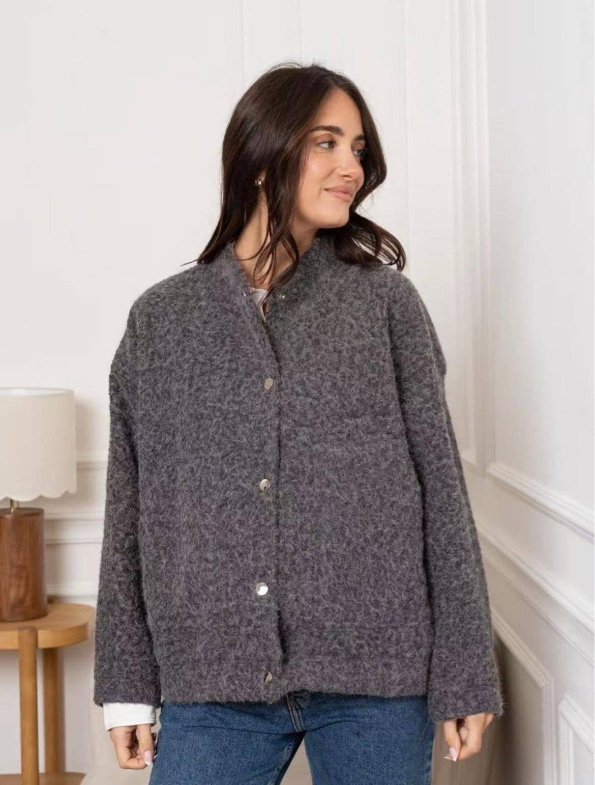 SWEET MAGIC MODA Y COMPLEMENTOS - Wholesale Jacket - Women's - CLOTH JACKET WITH INNER LINING3