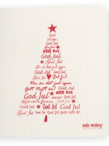 Svensk Disktrasa - JULGRAN W TEXT: RÖD ELLER SVART för wholesale av Trendy Tripper