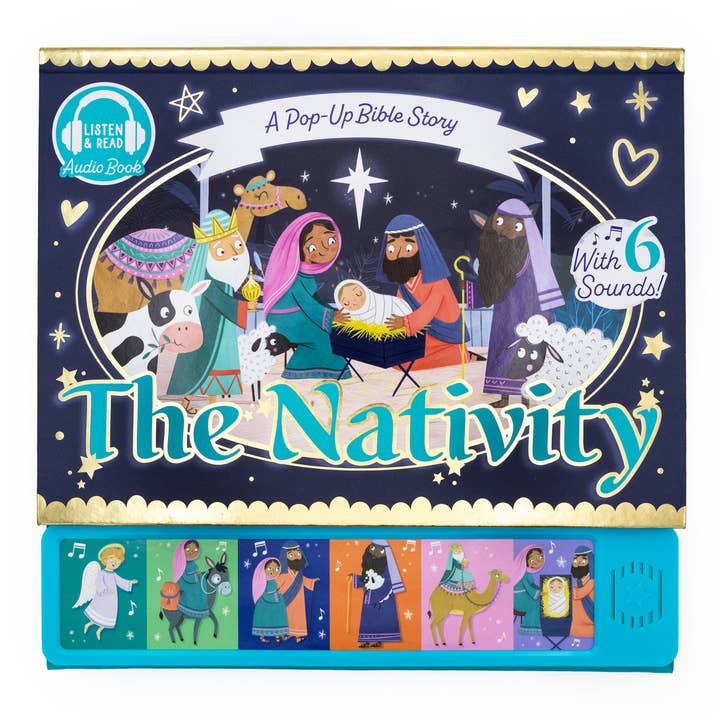 Libro emergente de sonido navideño - La Natividad para venta al por mayor de Robert Frederick Ltd