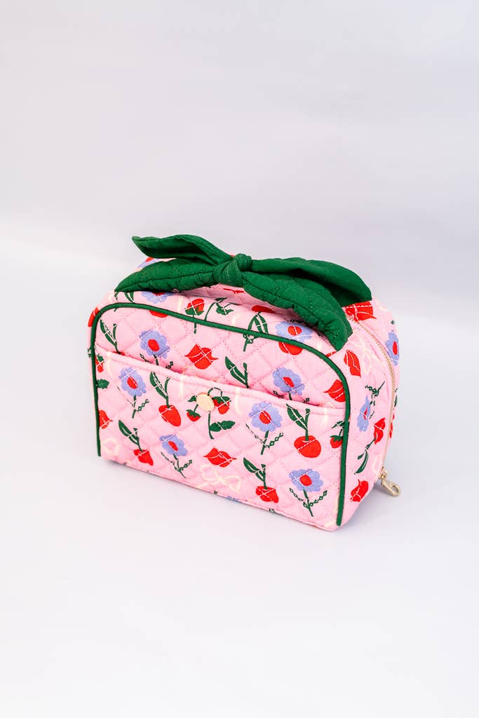 Ban.do - Wholesale Toiletry Bag - Women's - Getaway Toiletry Bag, Cherry Lips0