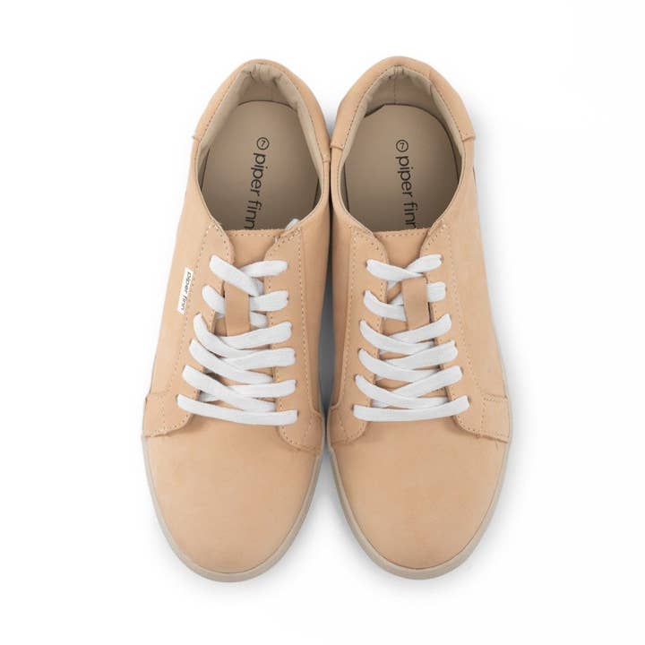 Piper Finn - Wholesale Lifestyle Sneakers - Women's - Nubuck Tan - Adult - Low Top Sneakers2
