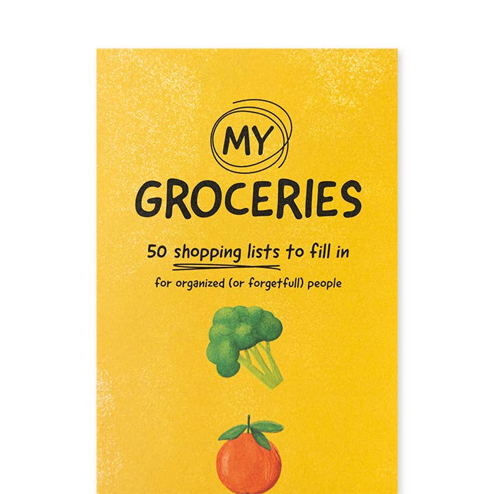 Edicare Editora, Lda. - Wholesale Magnet - AS MINHAS MERCEARIAS (AMARELO) - 50 LISTAS DE COMPRAS1