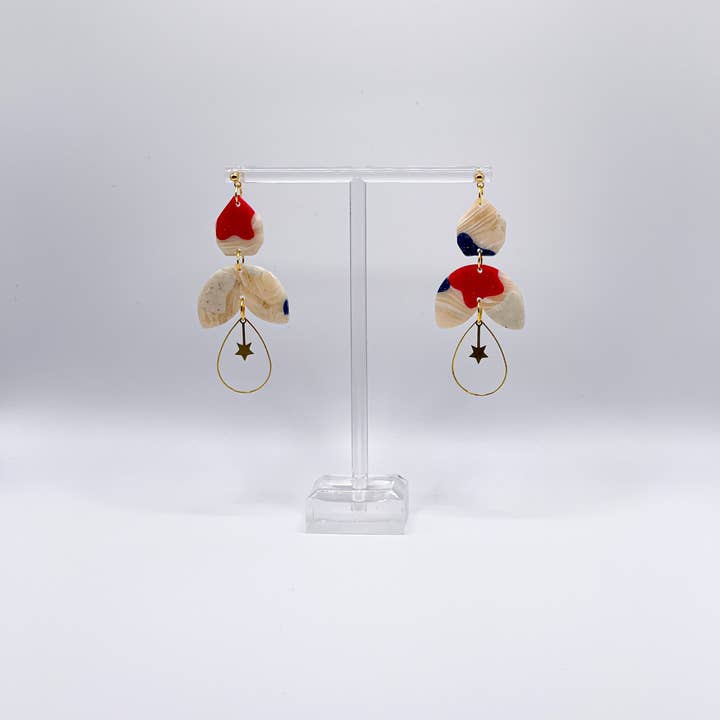 Leaves and Stars Dangles for wholesale by Aura Simply Creates