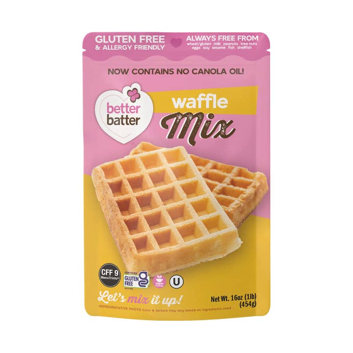 Better Batter - Wholesale Waffle Mix - Better Batter Gluten Free Waffle Mix