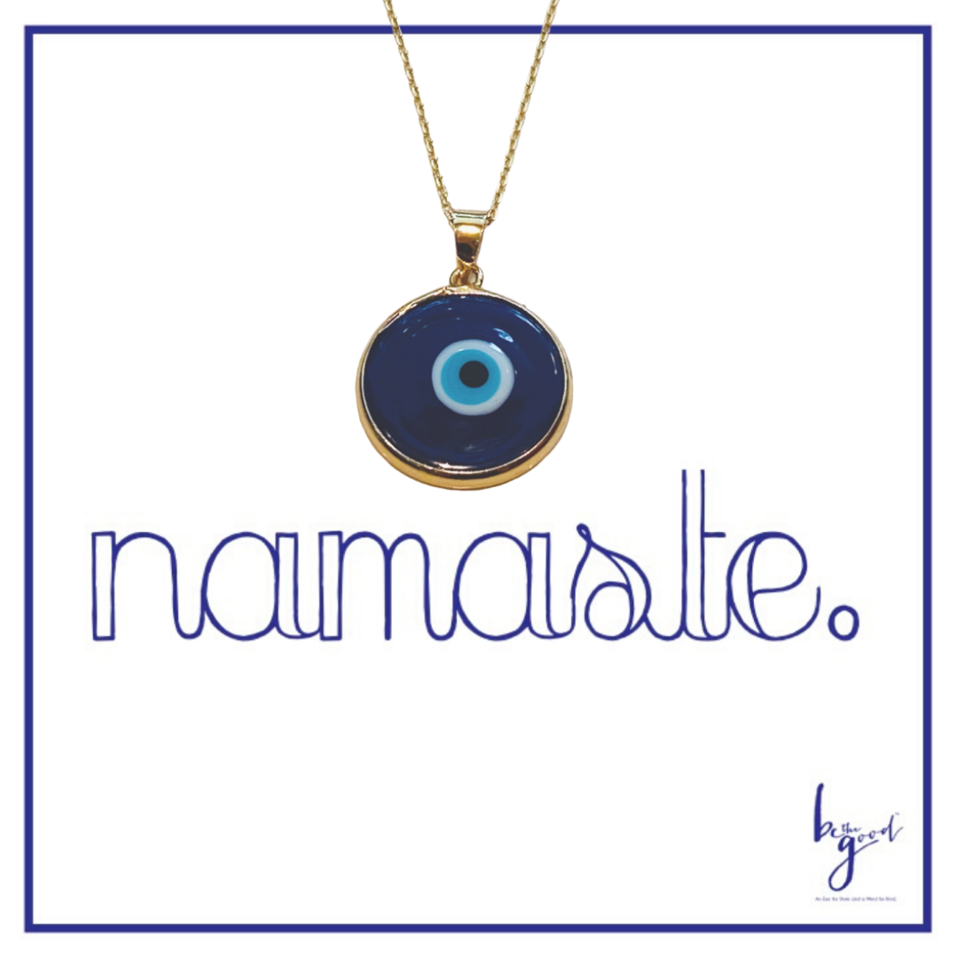 Be the Good - Wholesale Pendant/Charm Necklace - Glass Third Eye Necklace4