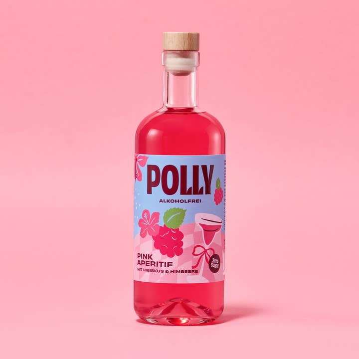 POLLY – Engroshandel Alkoholfri aperitif – POLLY Pink Aperitif0