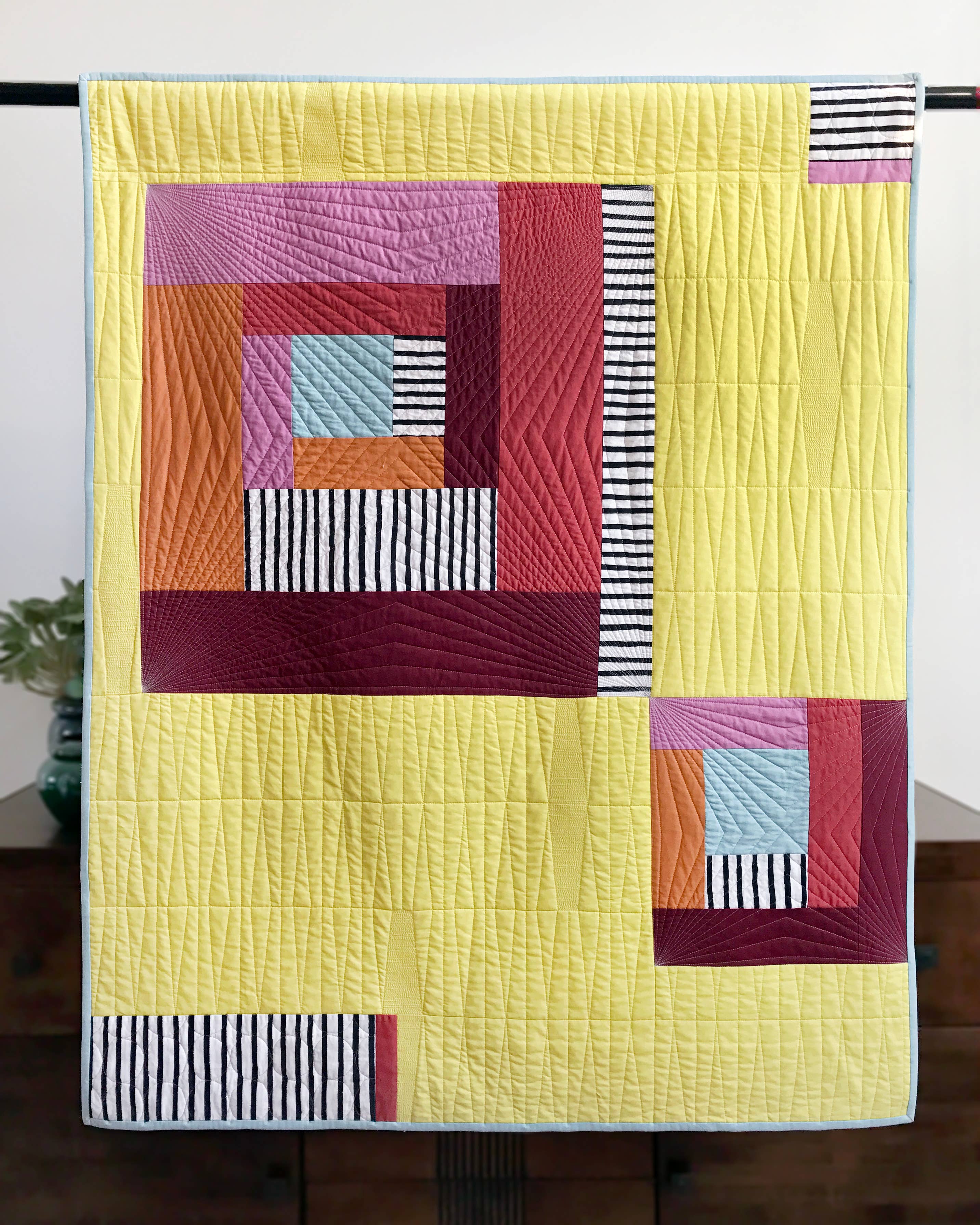 Quiltachusetts - Wholesale Surface Pattern Design - Citrus Play Quilt Pattern3
