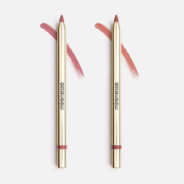 Mirenesse - Vendita all'ingrosso Matita/Liner per labbra - Matte Liner Duo antibacio - Nude Roses