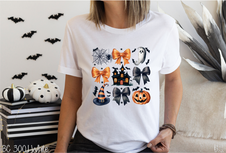 Bama Screens - Wholesale Sublimation Transfer - Halloween Coquette Collage #BS72251