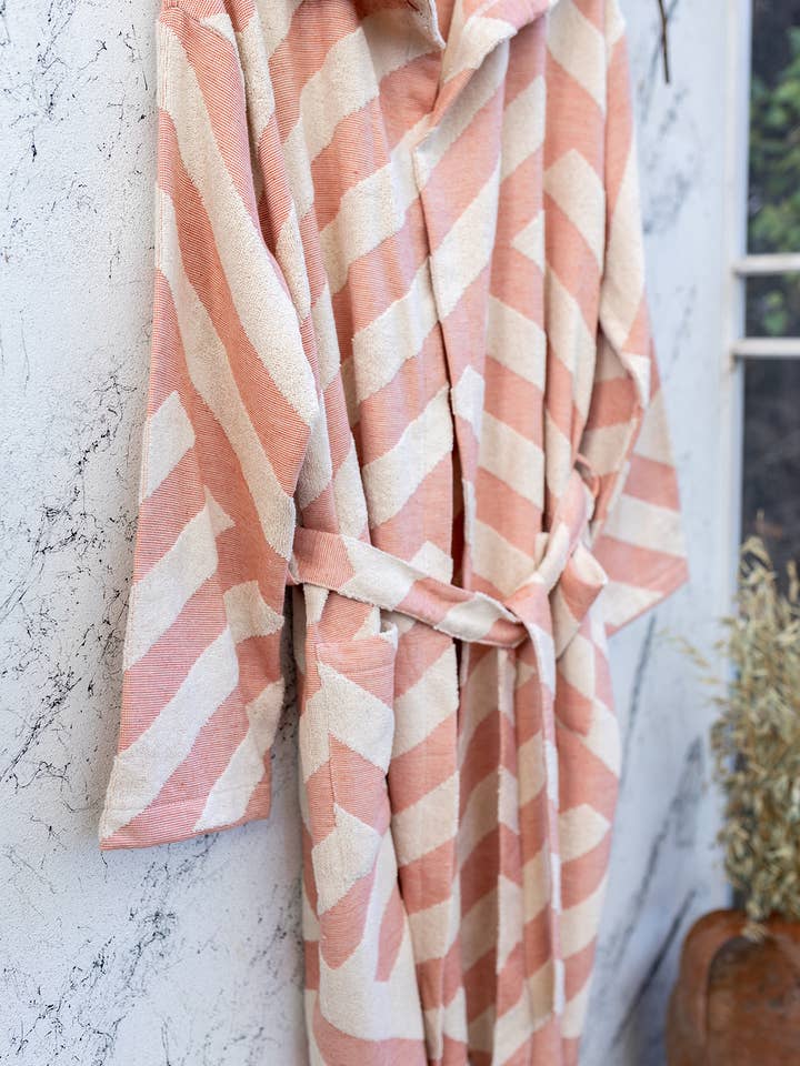 Kikoya - Wholesale Badjas - Uniseks - Kikoya lichtgewicht badjas met capuchon van Turks katoen, Raised Terry8