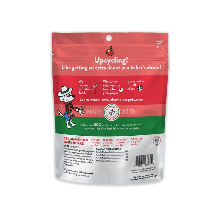 Shameless Pets - Wholesale Pet Treats - Dog - Apple Cider Donut Soft-Baked Dog Treats