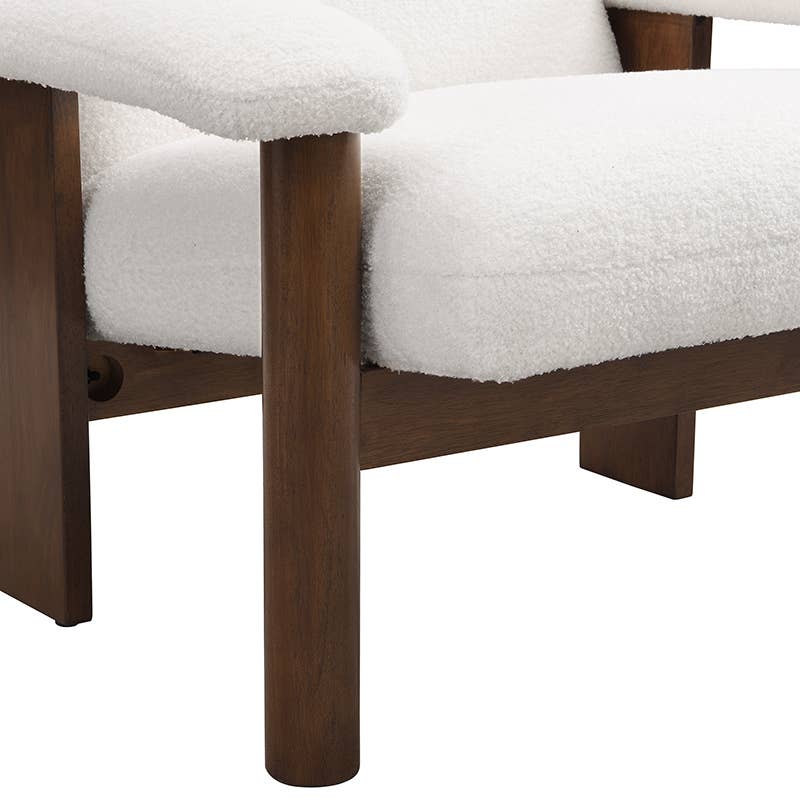 HOMYCASA DESIGN INC - Wholesale Chair - Modern Accent Chair with Ottoman, Lounge Chair with Footrest10