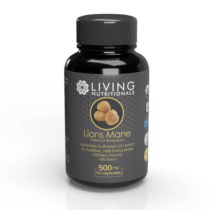 Living Nutritionals – Engroshandel Kosttilskud og vitaminer – Lions Mane 10:1 ekstrakt