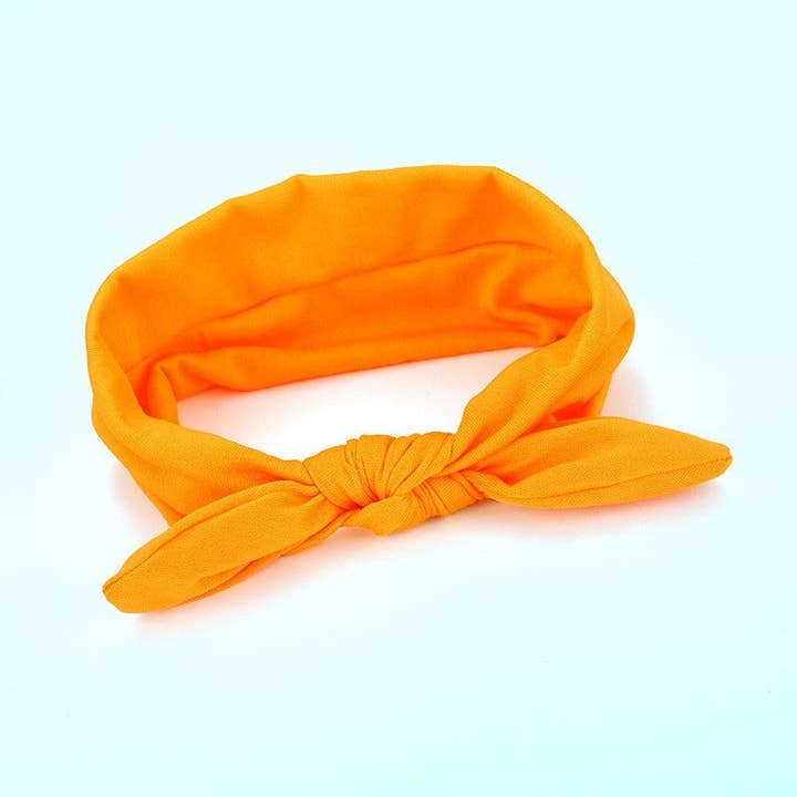 Ekartini - Wholesale Fashion headband – women's - Solid Color Fabric Bow Headband