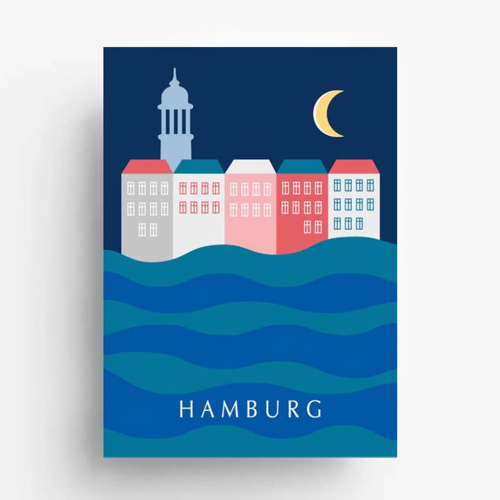 Hamburgse nachtkaart voor wholesale door Human Empire