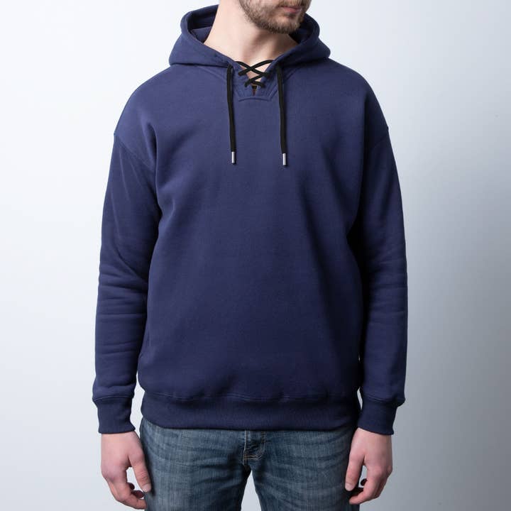 Infinite Sourcing & Trading LLC. - Wholesale Hoodie - Men's - Blank hoodie heavy blend w/Colored drawstring-Build hoodie68