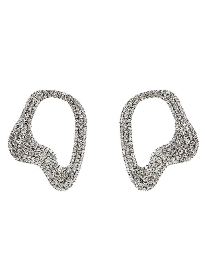 Boucles d'oreilles Liquid Sky pour la vente par HELENE ZUBELDIA PARIS