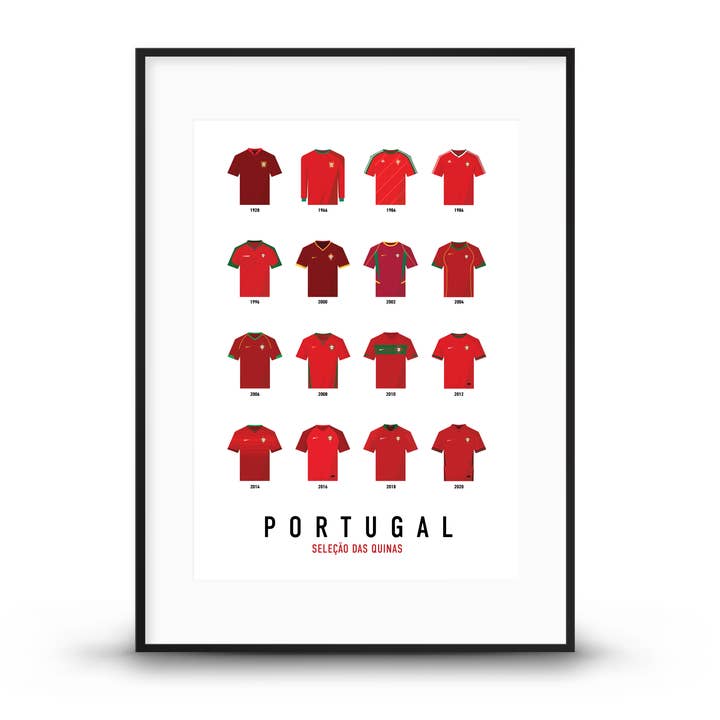 Voetbal | historische shirts van Portugal voor wholesale door Sport à l'Affiche