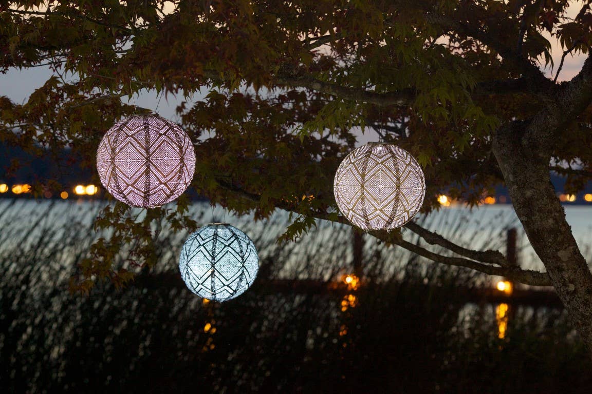 Allsop Home & Garden - Wholesale Outdoor/Lawn Light - Stella Market 12" Globe Solar Lantern - Bronze6