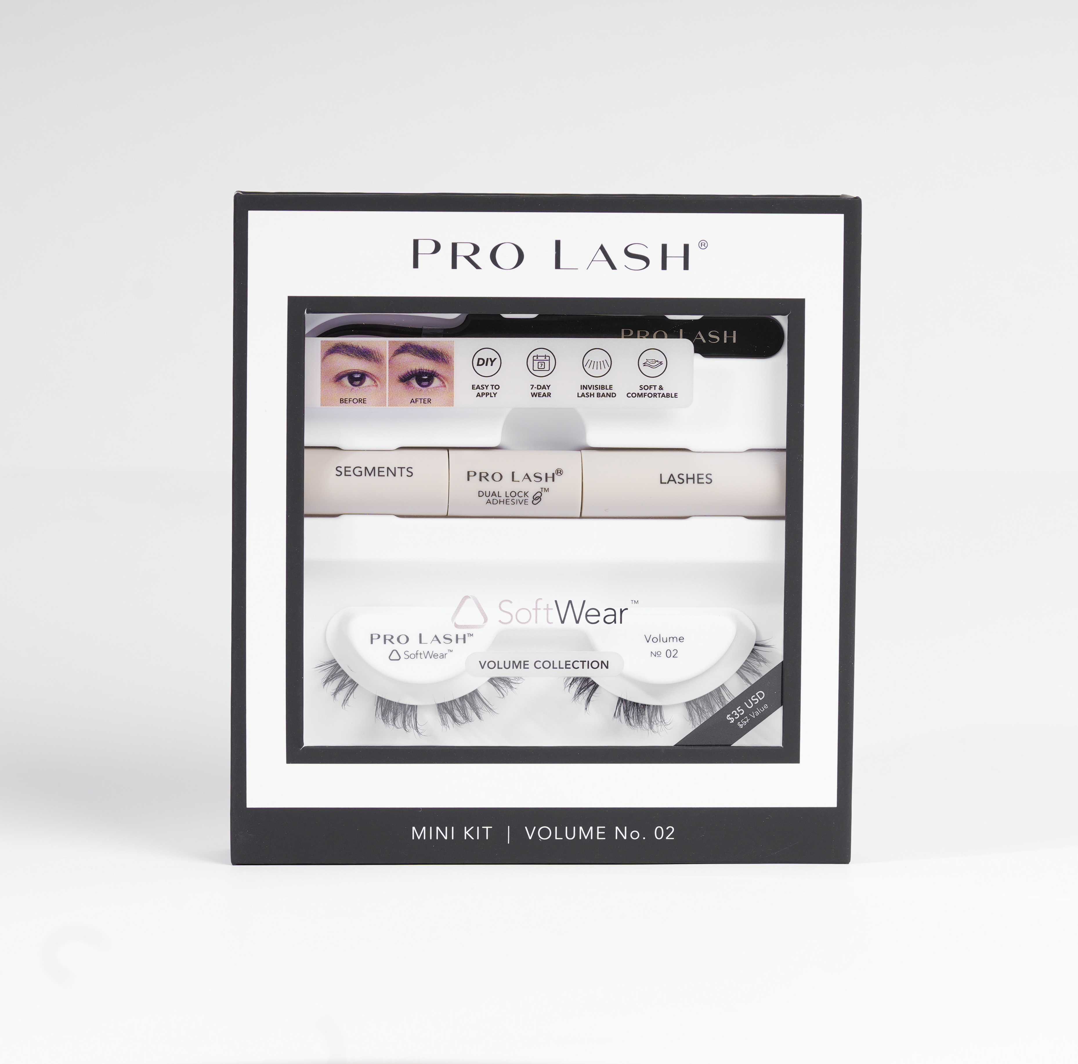 Pro Lash - Wholesale False/Fake Eyelashes - Mini Kit6