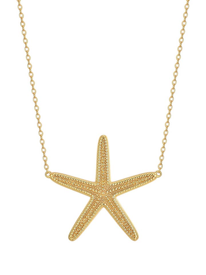 Island Sun Halskæde i 18k Guld Vermeil for engroshandel hos Malakai the Label