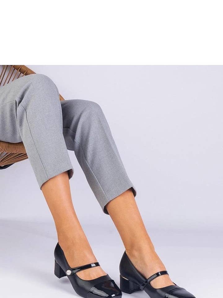 svart Pumps med klack Modell 211594 PRIMO för wholesale på Faire