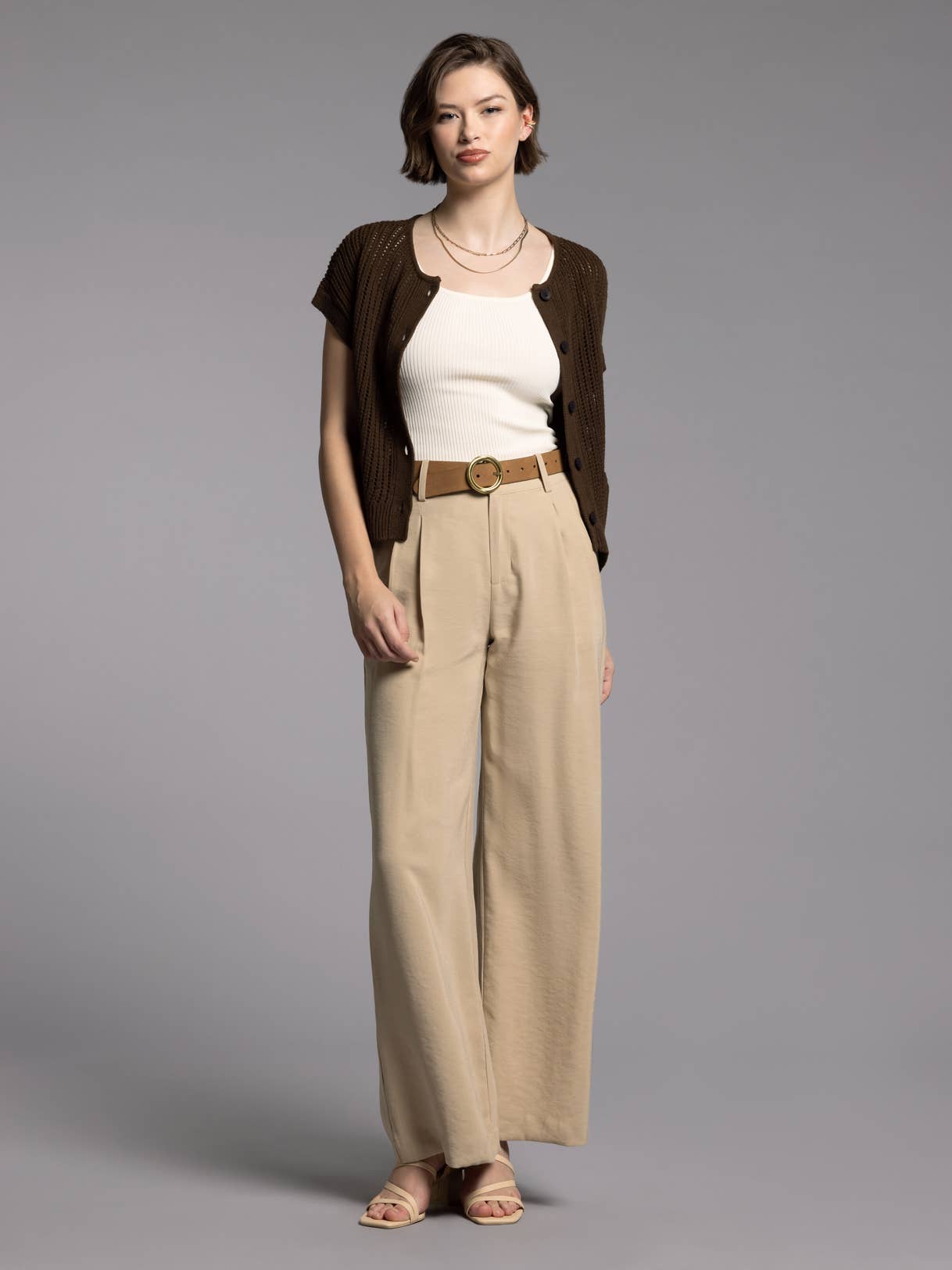 Weekend Los Angeles – wholesale Pants – Women's – Tailored Wide Leg Pants - LACY PANTS13