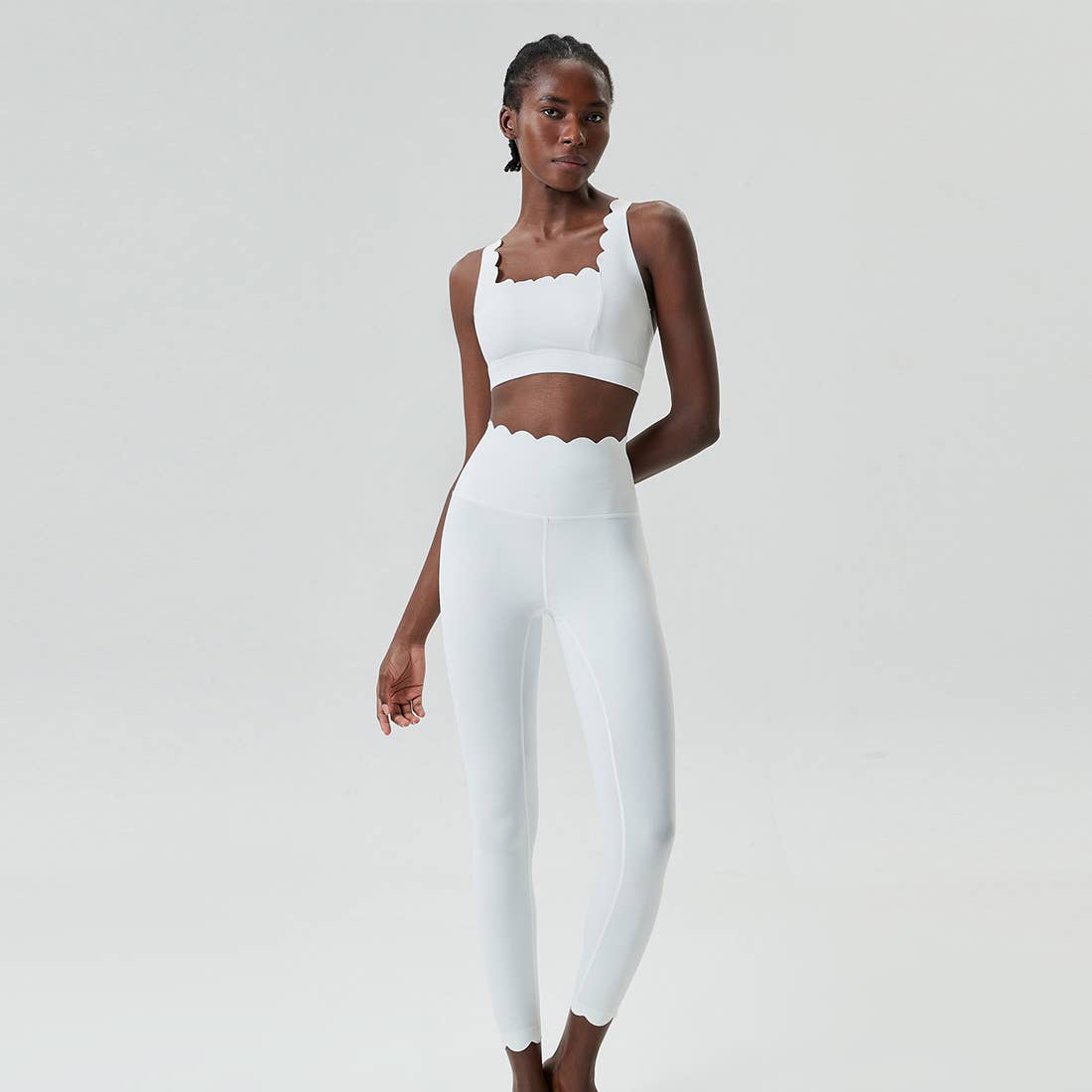 Sodalemon – wholesale Activewear set – Women′s – Women Seamless Yoga Set - Removable Cup Bra&Contoured Tights28