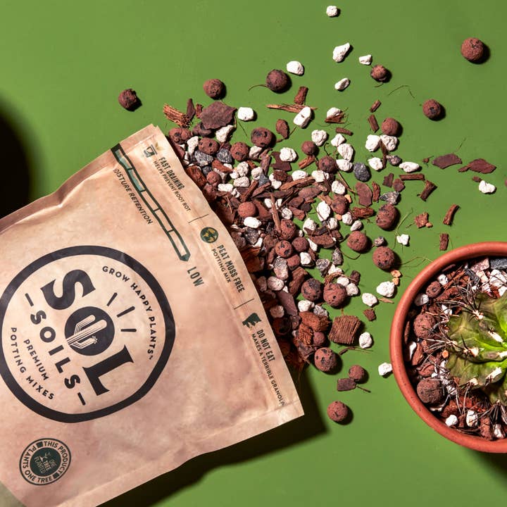 Sol Soils - Wholesale Planting/Potting Soil - Soil (1Qt) Cactus Gritty Mix3