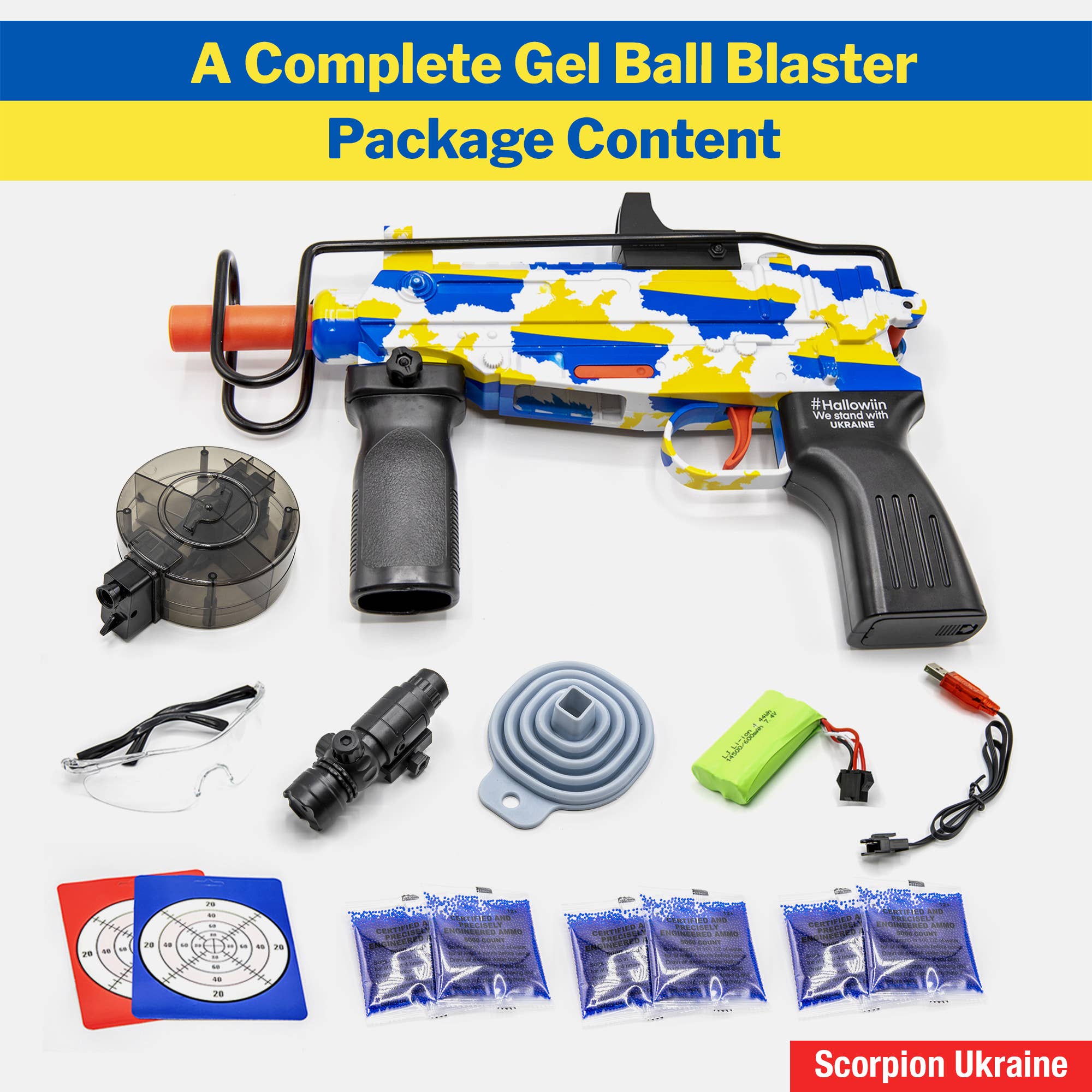 Vastmedic - Wholesale Classic Toy - Kids - Gel Blaster Automatic Splatter With 30,000 Gellets15